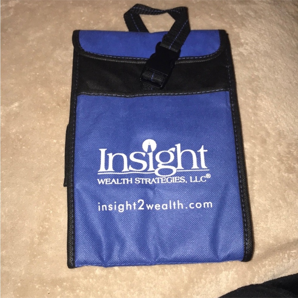 Insight wealth strategies LLC lunch cooler bag New